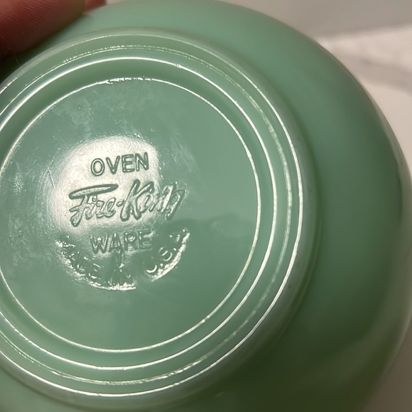 Fire King Ware 5” Jadeite Green Small Bowl - Picture 3 of 3
